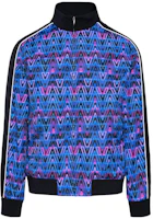 Valentino SS22 Zip-Up Printed High-Neck Jacket Blue - Long Sleeve Outerwear XV3CIK9080GAC0 Valentino SS22 Zip-Up Printed High-Neck Jacket Blue - Long Sleeve Outerwear XV3CIK9080GAC0