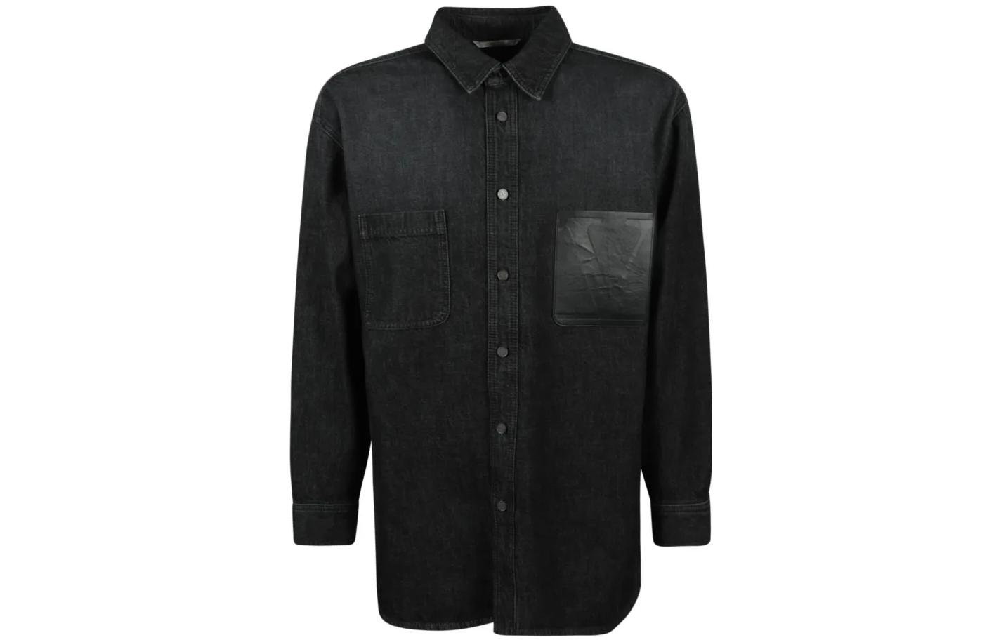 Order Valentino SS23 Blazer Hitam Slim-Fit Double-Breasted 2V3DB02B926-0NO