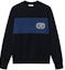 Buy Valentino SS23 Baju Sweater Hitam Logo Cetak Lengan Panjang Crewneck 3V3MF26G9GCNB3