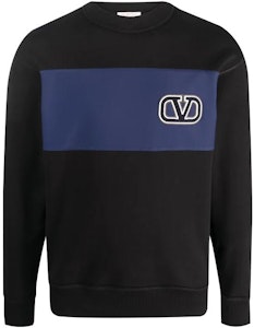 Valentino SS23 Baju Sweater Hitam Logo Cetak Lengan Panjang Crewneck 3V3MF26G9GCNB3 Order Valentino SS23 Baju Sweater Hitam Logo Cetak Lengan Panjang Crewneck 3V3MF26G9GCNB3