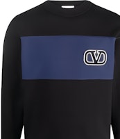 Valentino SS23 Sudadera Negra Larga Logo Estampado Cuello Redondo. 3V3MF26G9GCNB3 Shop Valentino SS23 Sudadera Negra Larga Logo Estampado Cuello Redondo. 3V3MF26G9GCNB3