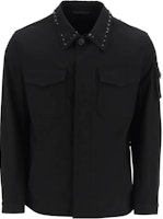 Valentino SS23 Black Long-Sleeve Shirt with Studded Detail. 2V3CSSC1943-0NO Valentino SS23 Black Long-Sleeve Shirt with Studded Detail. 2V3CSSC1943-0NO
