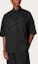 Lookbook Valentino SS23 Black Polo Shirt with Solid Logo Print. 2V3AAD158YH0NO