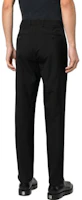 Shop Valentino SS23 Black Straight-Leg Hidden Zipper Casual Pants. 2V3RB5448EJ-0NO