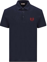 Valentino SS23 Blue Logo Print Short-Sleeve Polo Shirt. 2V3MH00V94Y-598 Valentino SS23 Blue Logo Print Short-Sleeve Polo Shirt. 2V3MH00V94Y-598