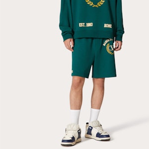 발렌티노 SS23 로고 프린트 밴딩 허리 그린 스트레이트 레그 쇼츠. 2V3MD03V93LUY9 Lookbook 발렌티노 SS23 로고 프린트 밴딩 허리 그린 스트레이트 레그 쇼츠. 2V3MD03V93LUY9