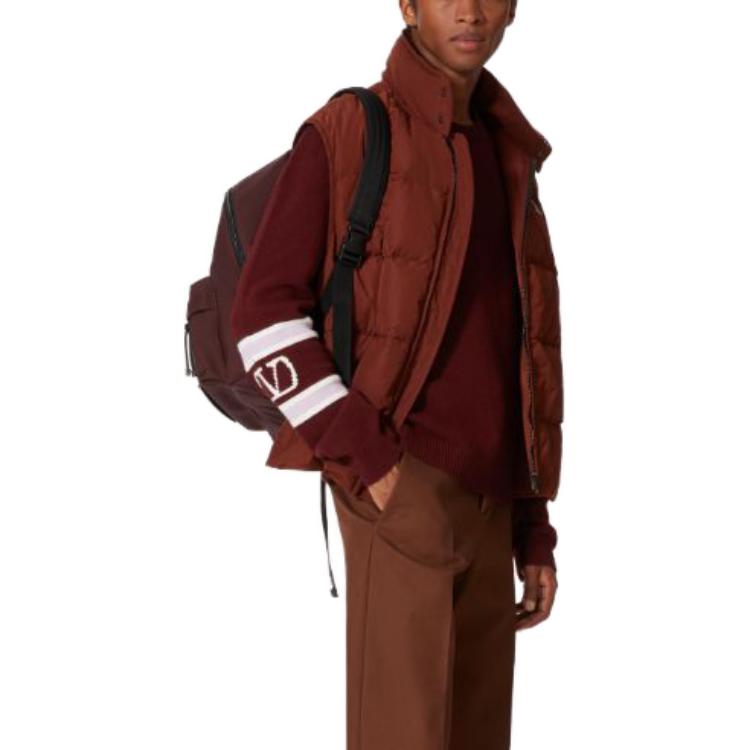 Purchase 발렌티노 SS23 레드 스트라이프 트림 크루넥 스웨터. 2V3KC24U95NUZC