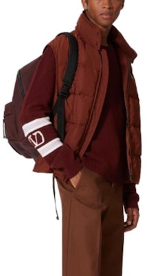 Valentino SS23 紅色條紋拼接圓領毛衣 2V3KC24U95NUZC Purchase Valentino SS23 紅色條紋拼接圓領毛衣 2V3KC24U95NUZC