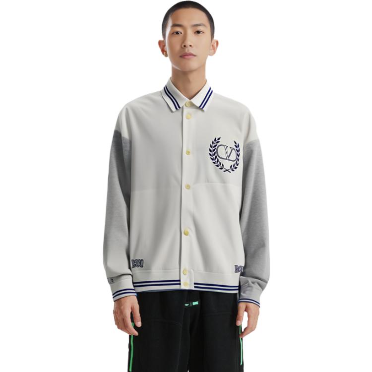 Details for ヴァレンティノ SS23 ホワイト カラーブロック ロゴプリント ボタンアップジャケット. 2V3CIM4591R-V2A