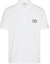 Buy Valentino SS23 Kaos Polo Putih dengan Cetak Logo Huruf. VMH01K954-0BO