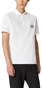 Valentino SS23 Kaos Polo Putih dengan Cetak Logo Huruf. VMH01K954-0BO Lookbook Valentino SS23 Kaos Polo Putih dengan Cetak Logo Huruf. VMH01K954-0BO