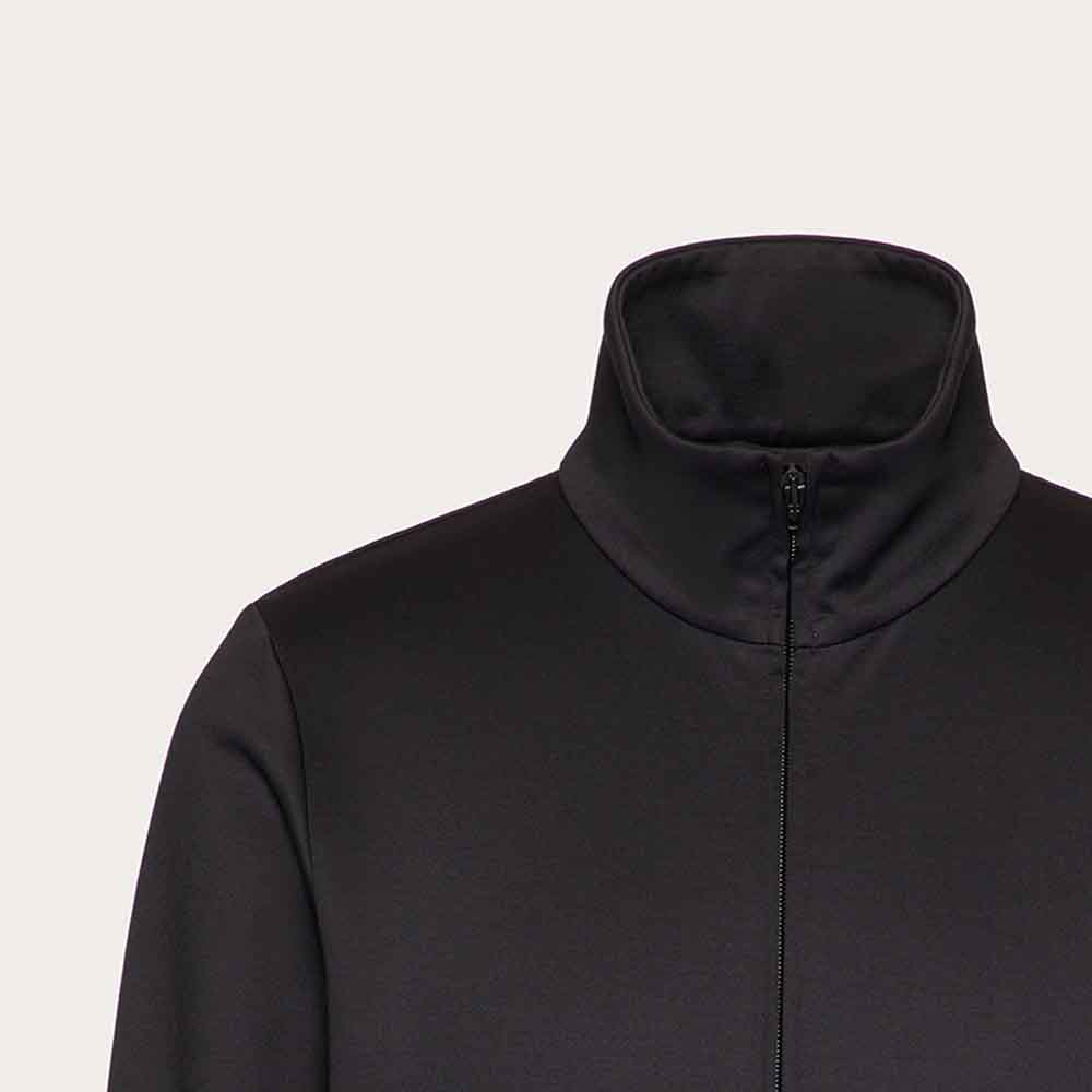 Valentino SS23 Black High-Neck Zip-Up Casual Jacket 2V3MF25D95A0NO 圖 6