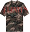 Buy Valentino SS23 Kaos Pria Camouflage Letter Print Crewneck. SV0MG04G5SL-J63