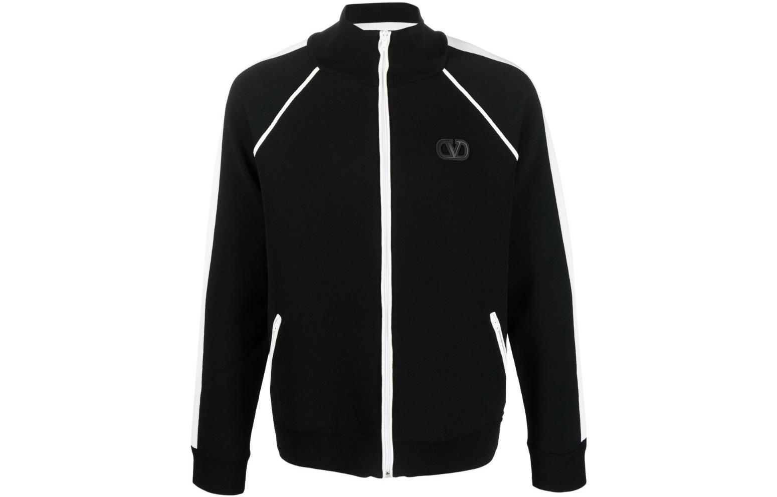 Valentino SS23 Colorblock Zip-Up Jacket Fashion Outerwear VKE02A93F0NA