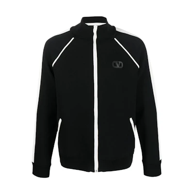 Valentino SS23 Colorblock Zip-Up Jacket Fashion Outerwear VKE02A93F0NA