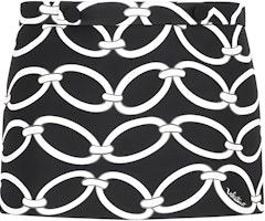 Valentino SS23 Full Chain Print Mini Skirt Black 2B3RA9957N5-0NA Valentino SS23 Full Chain Print Mini Skirt Black 2B3RA9957N5-0NA