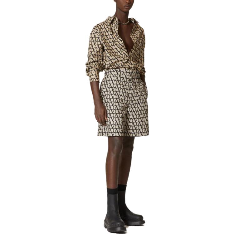 Purchase Valentino SS23 Baju Lengan Panjang Oversized Logo Cetak Lelaki Multicolor. 3V3ABA979GFMYL