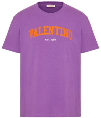 Valentino SS23 Camiseta Morada de Logo Impreso de Manga Corta y Cuello Redondo. 2V3MG13D964U15 Order Valentino SS23 Camiseta Morada de Logo Impreso de Manga Corta y Cuello Redondo. 2V3MG13D964U15