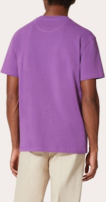 Valentino SS23 Camiseta Morada de Logo Impreso de Manga Corta y Cuello Redondo. 2V3MG13D964U15 Lookbook Valentino SS23 Camiseta Morada de Logo Impreso de Manga Corta y Cuello Redondo. 2V3MG13D964U15