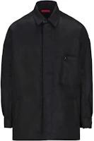 Valentino SS23 Solid Black Polo Shirt Style Casual Jacket 1V0CIM257TV0NO Valentino SS23 Solid Black Polo Shirt Style Casual Jacket 1V0CIM257TV0NO