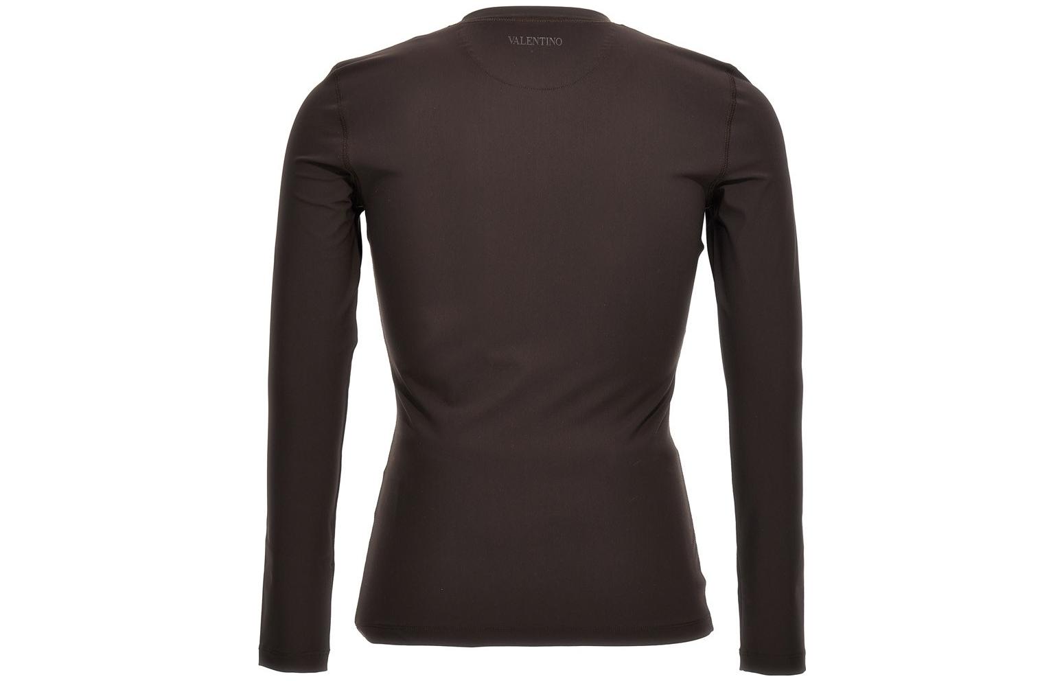 Valentino SS23 Solid Color Crewneck Long Sleeve T-Shirt Men. 2V0MG13Y9CUE05 圖 3