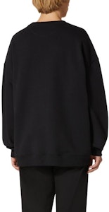 발렌티노 SS24 플로럴 프린트 오버사이즈 블랙 크루넥 스웻셔츠. 4V0MF27MA1WYSW Shop 발렌티노 SS24 플로럴 프린트 오버사이즈 블랙 크루넥 스웻셔츠. 4V0MF27MA1WYSW