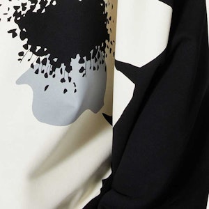 발렌티노 SS24 플로럴 프린트 오버사이즈 블랙 크루넥 스웻셔츠. 4V0MF27MA1WYSW Details for 발렌티노 SS24 플로럴 프린트 오버사이즈 블랙 크루넥 스웻셔츠. 4V0MF27MA1WYSW