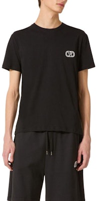 华伦天奴 SS24 字母标志圆领休闲T恤。 4V3MG10V9LJ Sizing 华伦天奴 SS24 字母标志圆领休闲T恤。 4V3MG10V9LJ