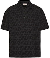 Valentino SS24 宽松版V标印花黑色长袖POLO衫 4V3MH03A9LCMXM Order Valentino SS24 宽松版V标印花黑色长袖POLO衫 4V3MH03A9LCMXM