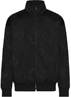Valentino SS24 Black Camouflage High-Neck Zip Jacket 5V3MF27TAC5F02 Valentino SS24 Black Camouflage High-Neck Zip Jacket 5V3MF27TAC5F02