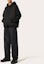 Lookbook Valentino SS25 Hoodie Oversized Solid Pullover Hitam. 1V0MF22W8Y3-0NO