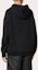 Purchase Valentino SS25 Hoodie Oversized Solid Pullover Hitam. 1V0MF22W8Y3-0NO