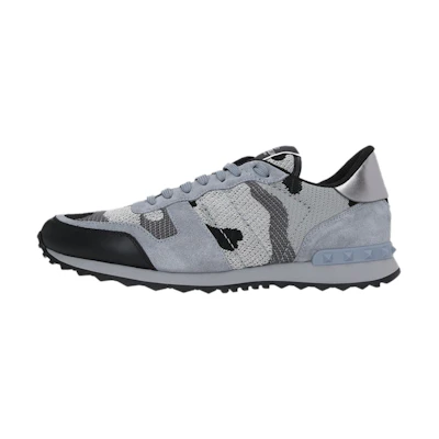 Valentino Suede Mesh 'Grey Fashion'