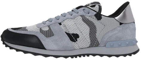 Valentino Suede Mesh 'Grey Fashion' WY0S0723YTAW24 Valentino Suede Mesh 'Grey Fashion' WY0S0723YTAW24