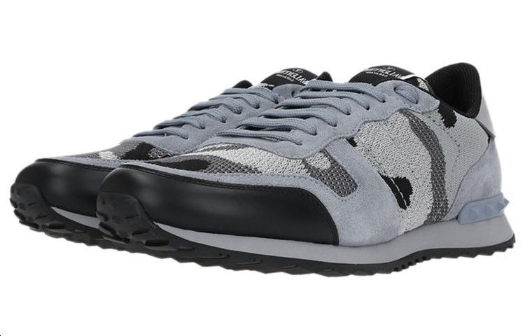 Valentino Suede Mesh 'Grey Fashion' 圖 3