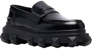 ヴァレンティノ トラックスタッド ローファー 'ブラック' XY2S0F26-NRG-0NO XY2S0F26-NRG-0NO Order ヴァレンティノ トラックスタッド ローファー 'ブラック' XY2S0F26-NRG-0NO XY2S0F26-NRG-0NO