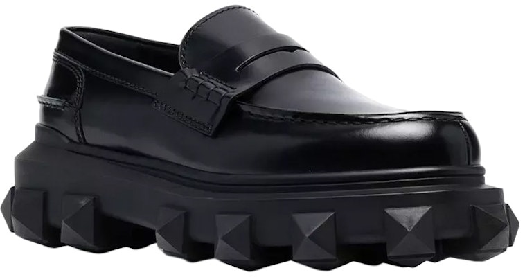Valentino Trackstud Loafer 'Black' XY2S0F26-NRG-0NO Order Valentino Trackstud Loafer 'Black' XY2S0F26-NRG-0NO