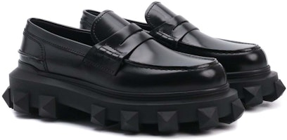 ヴァレンティノ トラックスタッド ローファー 'ブラック' XY2S0F26-NRG-0NO XY2S0F26-NRG-0NO Shop ヴァレンティノ トラックスタッド ローファー 'ブラック' XY2S0F26-NRG-0NO XY2S0F26-NRG-0NO