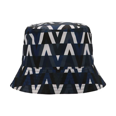 Valentino Unisex Polyester Casual Minimalist Bucket Hat. XY2HGA14EBQKQ0