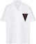 Buy Valentino V字細節白色棉質短袖保齡球衫 休閒襯衫 VAAI904WWKR7