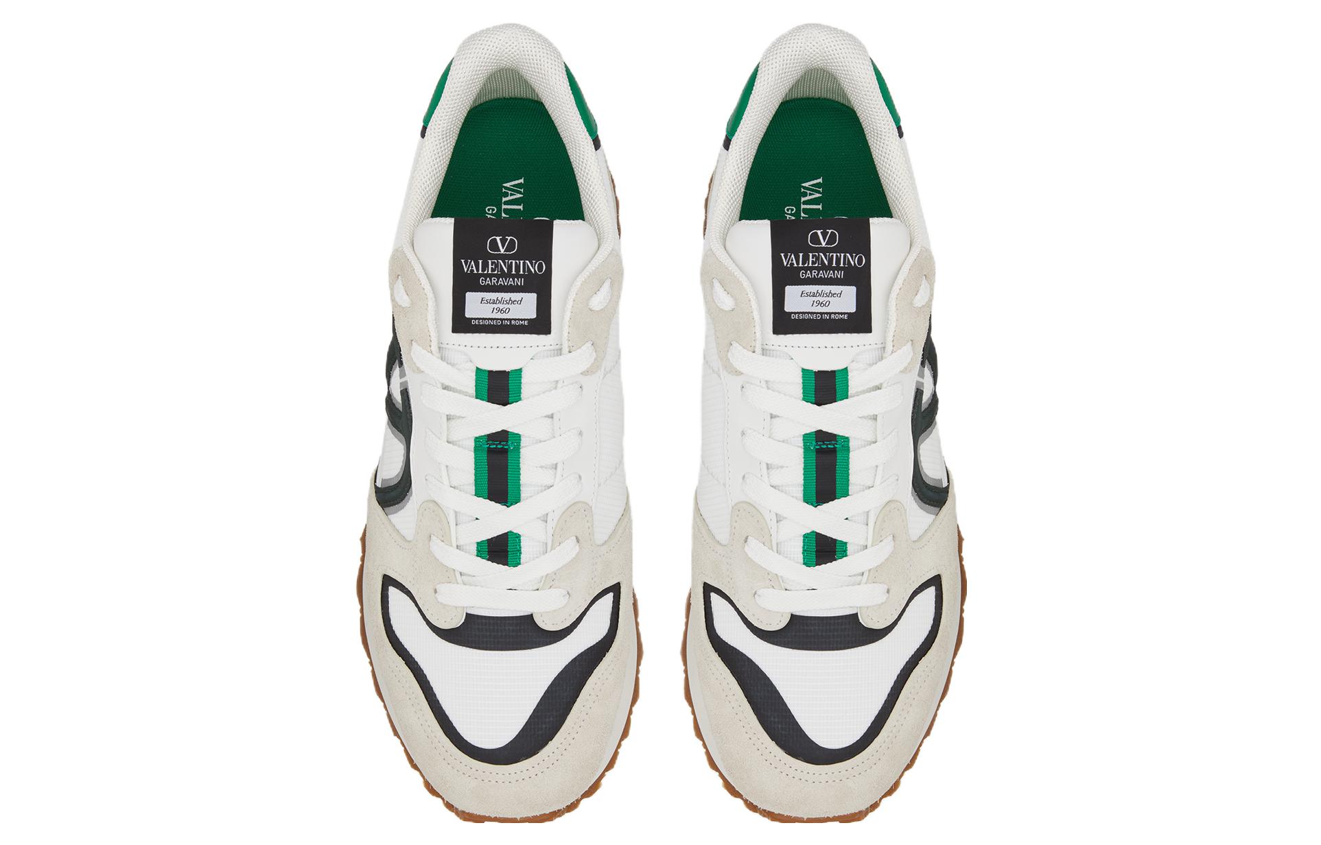 Purchase Valentino V Logo Pace Low 'Putih Hijau' 3Y2S0H17-TAE-MJP