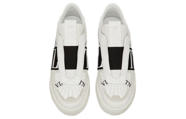 Valentino VL7N Low-Top Calfskin 'Black White' 圖 4