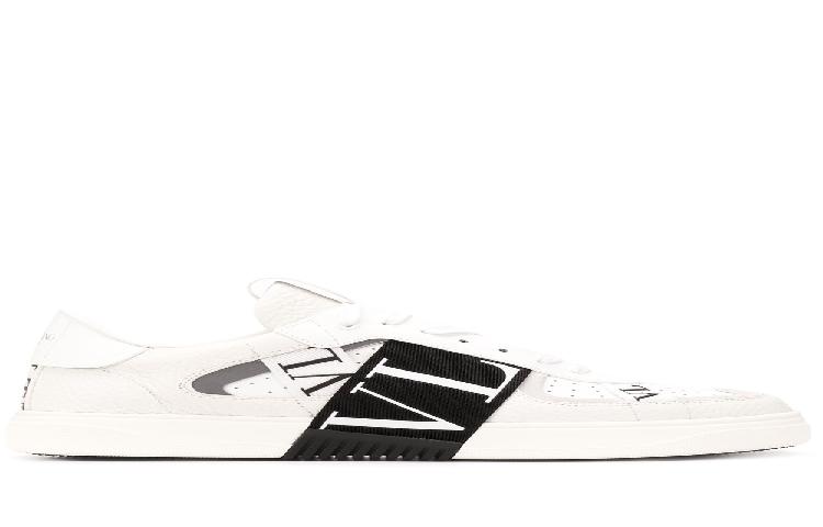 Valentino VL7N Low-Top Sneaker 'Black and White Bands'
