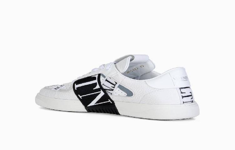 Valentino VL7N Low-Top Sneaker 'Black and White Bands' 圖 13