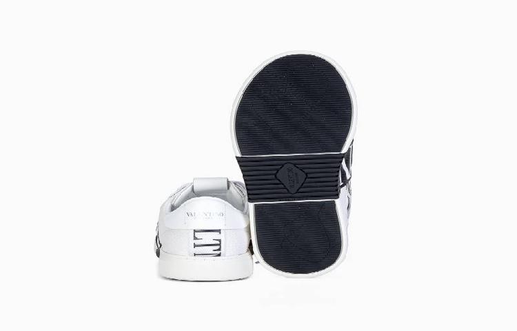 Valentino VL7N Low-Top Sneaker 'Black and White Bands' 圖 15