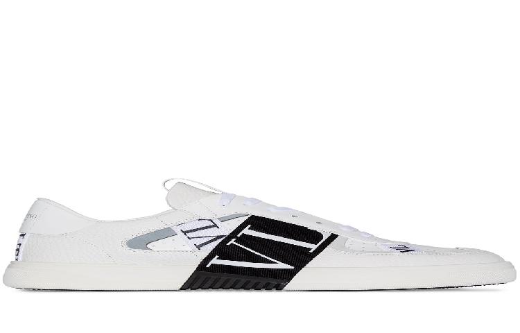 Valentino VL7N Low-Top Sneaker 'Black and White Bands' 圖 17