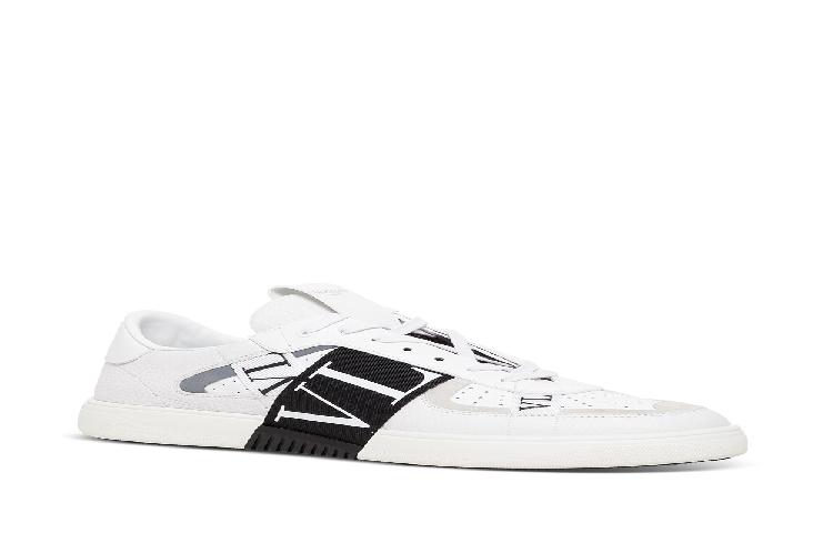 Valentino VL7N Low-Top Sneaker 'Black and White Bands' 圖 19