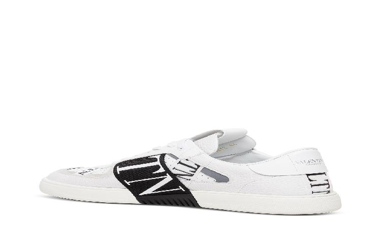 Valentino VL7N Low-Top Sneaker 'Black and White Bands' 圖 20