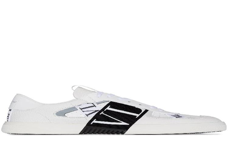 Valentino VL7N Low-Top Sneaker 'Black and White Bands' 圖 22