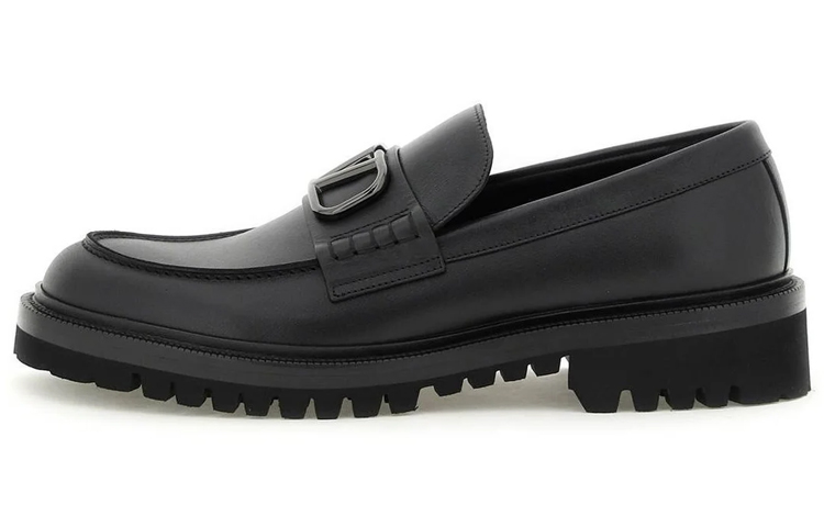 Valentino VLogo Loafer 'Black'